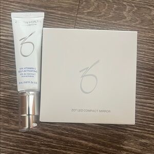 ZO Skin Health Vitamin C Serum and LED Compact Mirror